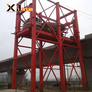 Plateforme élévatrice hydraulique fixe pour marchandises, intérieure et extérieure, avec <span class=keywords><strong>cage</strong></span> de protection - Product Image 1