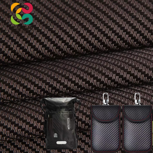 Tela Oxford <span class=keywords><strong>de</strong></span> Poliéster Reciclado Ecológico, Imitación <span class=keywords><strong>de</strong></span> <span class=keywords><strong>Fibra</strong></span> <span class=keywords><strong>de</strong></span> <span class=keywords><strong>Carbono</strong></span>, Jacquard, Tela <span class=keywords><strong>de</strong></span> PU, para Niños, Resistente, para Maletas con Ruedas - Product Image 1
