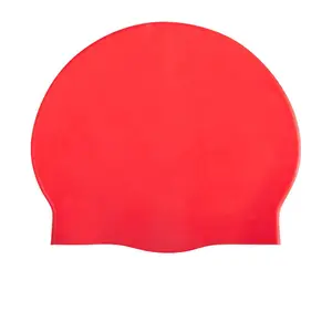 성인 맞춤형 로고 수영장 실리콘 라텍스 수영 모자
