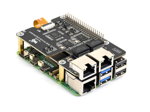 Adaptador Waveshare PCIe a 2.5G ETH de 2 Canales para Raspberry Pi 5, Compatible con Raspberry Pi OS / Ubuntu / OpenWrt, Doble RTL8125 K464 - Product Image 6