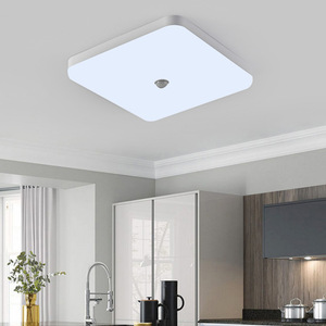 إضاءة ليلية حديثة سقف بأضواء ليد 30 واط 18 واط ، حث تلقائي على طراز PIR Luna مع مصباح ليد أنيق - Product Image 5