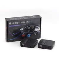Kit de projecteurs LED universels sans fil pour logo de voiture, éclairage de bienvenue sous la portière, projecteur d'ombre de portière