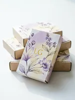 Boîte d'emballage en papier de style cosmétique personnalisée pour cadeaux de festival avec logo