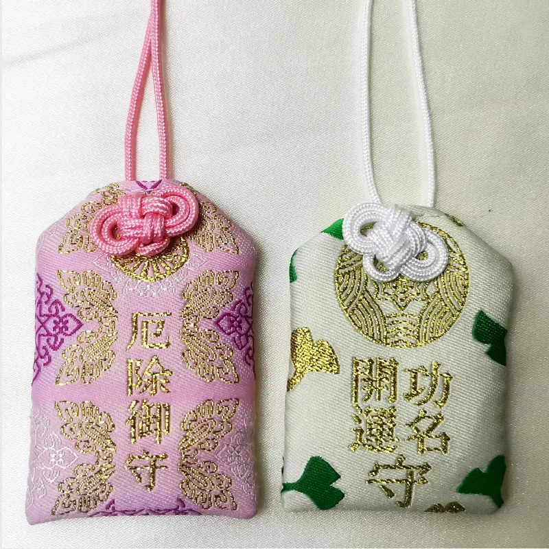 Vigreat-bolsita de Aroma Anime para coche, bolsita japonesa omaori para niños, bolsa de la suerte, hecha a mano, bordada
