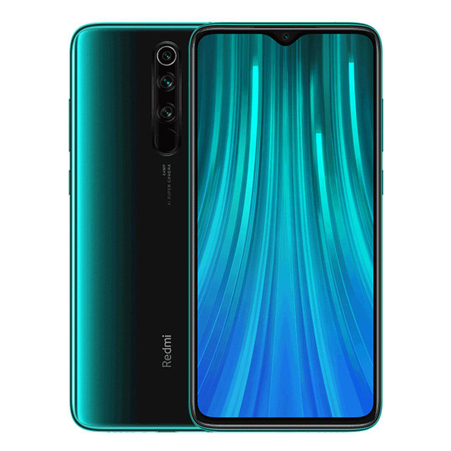 Used A+ Unlocked Red Mi Note 8 Pro 4500mAh 6.53'' 5g Second-hand Mobile Phone