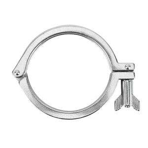 Zware uitvoering enkelvoudige pin klem van roestvrij staal 304 met LS inch-meetstelsel, opklapbaar, hoge kwaliteit voor commercieel/industrieel gebruik, bouten - Product Image 5