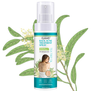 Spray ELAIMEI para el Tratamiento del Acné de Espalda, Hombros y Espalda, con Aceite de Árbol de Té, 2% de Ácido Salicílico, Hidratante, para Puntos Negros, Espinillas y Papules - Product Image 3