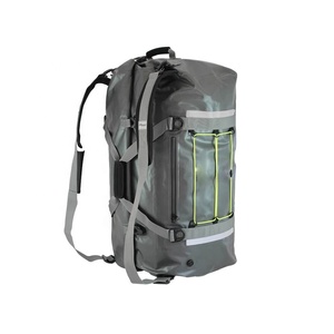 Sac de sport de voyage personnalisé PIHA SPORTS, prix d'usine, compartiment à chaussures, poche étanche, polyester, 40L, pour femmes et hommes - Product Image 2