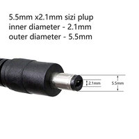 Kabel Konektor Pemantik Rokok Mobil ke DC 5.5*2.1mm Male dengan Sekring 5A 10A 15A dan LED untuk Mobil Truk Bus