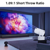 Proyektor ktv, proyektor LCD hy300pro ktv dengan android 11 Full HD 8K 160 P 720 untuk teater Rumah