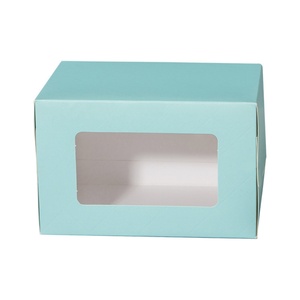 Transparent Cake Roll Packaging Box with Window Tiramisu Baking Packaging Box Rectangular Mousse Cake Box Wholesale - Product Image 5