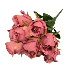 7 Fiori Artificiali a Forma di Nuvola Viola per Decorazioni Nuziali, Fiori Freschi e Secchi per Interni - Product Image 5