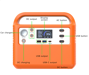 Fuente de alimentación de 300W para acampada, carcasa de aluminio, portátil, batería, carga Solar, adaptador de CA, <span class=keywords><strong>precio</strong></span> de fábrica - Product Image 6
