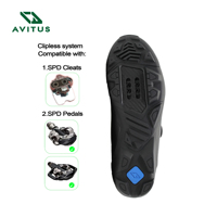Chaussures de cyclisme SPD pour hommes, la meilleure chaussures de cyclisme, d'aventures, avec crampons SPD