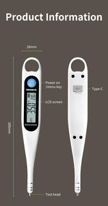 Medidor portátil do calibre do sal do salinômetro do ATC do medidor portátil IP65 da salinidade 0, 01-5%/10%/26% - Product Image 3