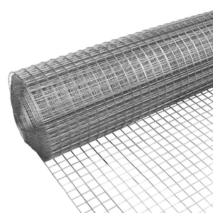 Rouleau de grillage soudé galvanisé, maille de 25 mm, pour clôture de ferme, panneau de jardin pour animaux, installation facile - Product Image 1