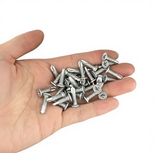 1000pcs Zinc Plated Silver ANTI <strong>RUST</strong> Class 4.8 Self Drilling <strong>Screw</strong> #10*5/8 M4.8*16mm Metric Steel Wood - Product Image 4