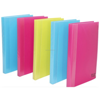 Classeur de présentation Wenshun en PP, 40 pochettes transparentes, vente chaude, personnalisable avec logo, pour usage scolaire, vente en gros