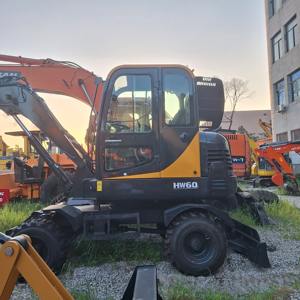 Excavatrices utilisées de haute qualité HYUNDAI HW60 de HYUNDAI HW60 de 6 tonnes excavatrice utilisée hydraulique à vendre - Product Image 3