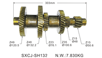 Boîte de vitesses Pièces détachées OEM ME515100 / ME604030 Arbre de transmission 49-48-23-35-15-15t Pour MITSUBISHI FUSO