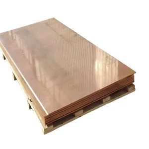 China Supplier 1mm 2mm 3mm 4mm Thick Copper Plate C11000 C12200 C13000 C26800 4x8 Pure Copper Sheet