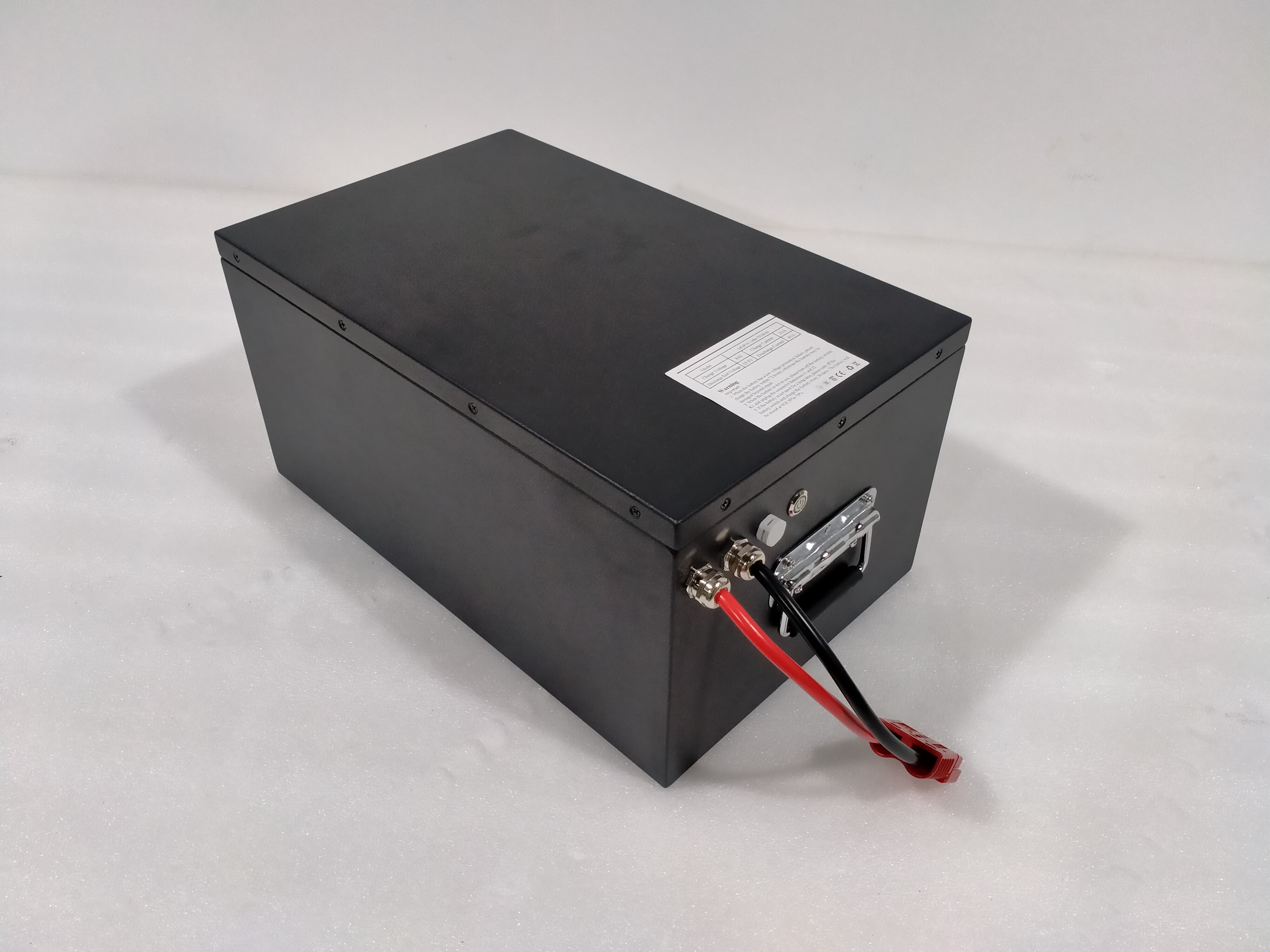 48V 20Ah 60V 40Ah LiFePO4 Battery Pack for E-bike Scooter Motorcycle L205 x W140 x H350mm Capacity 20ah