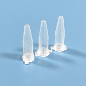 Tabung sentrifugal plastik mikro 1.5Ml plastik steril sekali pakai untuk penyimpanan sampel, Lab, eksperimen sains sekolah - Product Image 5