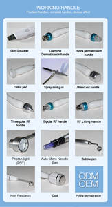 15 En 1 Medicina Estética Agua Oxígeno Facial Dermoabrasión Hydro Máquina <span class=keywords><strong>de</strong></span> Limpieza <span class=keywords><strong>de</strong></span> Piel - Product Image 6