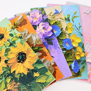 Ensemble de cartes de remerciement transfrontalières 4x6 pouces avec enveloppes et motif floral <span class=keywords><strong>sur</strong></span> <span class=keywords><strong>papier</strong></span> <span class=keywords><strong>ordinaire</strong></span> - Product Image 4