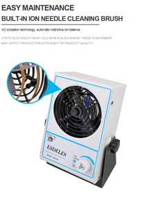 Ventilateur <span class=keywords><strong>ioniseur</strong></span> <span class=keywords><strong>ESD</strong></span> Ventilateur ionisant de bureau Équipement antistatique <span class=keywords><strong>Ioniseur</strong></span> électrostatique pour électronique Ventilateur souffleur d'air industriel - Product Image 3