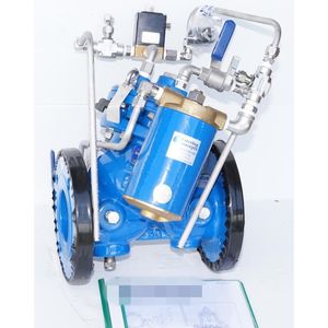 Vanne d'irrigation à solénoïde de régulation de pression industrielle <span class=keywords><strong>BERMAD</strong></span> 710 80MM 3 voies - Ouverture/fermeture réglable - Product Image 1