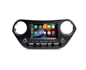 Soporte de Tablero con Pantalla de 7 Pulgadas y Android Auto DSP para <span class=keywords><strong>Grand</strong></span> <span class=keywords><strong>I10</strong></span> 2011-2016, Navegación GPS, Estéreo, <span class=keywords><strong>CarPlay</strong></span> para WiFi - Product Image 1