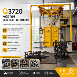 Máquina de Granallado Giratoria Q37 Certificada CE, Sin Base, Sa2.5 <span class=keywords><strong>para</strong></span> PLC, Alta Productividad, Motor y Bomba, Fortune 500 - Product Image 1
