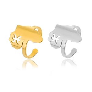 Bague de berbères en acier inoxydable pour femme et fille, bijou ethnique pour fête d'anniversaire - Product Image 1