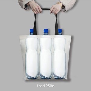 Reusable Cloth Candy Color <b>Canvas</b> Cotton <b>Tote</b> Shopping Bag for Women Custom logo <b>Canvas</b> <b>Tote</b> Bag Blank With Pockets and Zipper - Product Image 4
