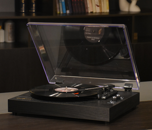 Tragbarer Retro-<span class=keywords><strong>CD</strong></span>-Player im Vintage-Koffer-Design mit Lautsprecher und High-Fidelity-Musikbox für Heimdekoration und als Geschenk - Product Image 6