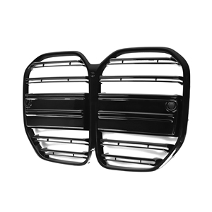 G22 ABS Gloss Black doppia doghe griglia paraurti anteriore con ACC per <span class=keywords><strong>Bmw</strong></span> <span class=keywords><strong>serie</strong></span> <span class=keywords><strong>4</strong></span> <span class=keywords><strong>coupé</strong></span> 2 porte G22 G23 2021-IN - Product Image 6