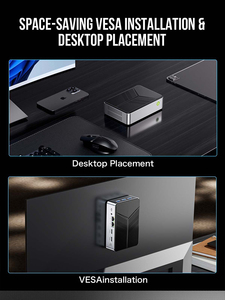 2025 G9 Intel N150 <span class=keywords><strong>Mini</strong></span> PC NAS 4-bay tường lửa <span class=keywords><strong>Router</strong></span> 6 + 6GB DDR4 64GB eMMC Ubuntu 2.5g máy chủ wifi6 máy tính công nghiệp AU phích cắm - Product Image 6