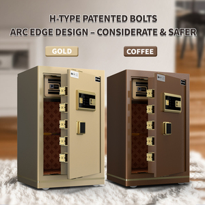 Yingbo Solid Steel High Quality Safe <b>Box</b> Smart Digital Fingerprint <b>Lock</b> for Home Commercial - Product Image 2