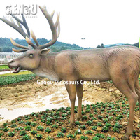 Zigong Factory High Simulation 3D Intérieur Animaux Mécaniques En Acier Matériel pour Jardin Éducatif Aéroport Trampoline Parc Utilisation