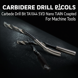 Foret en carbure TA1044 5xD Nano TiAlN revêtu pour machines-outils - Product Image 3