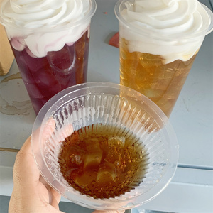Crème fouettée Top simulé <span class=keywords><strong>Fanta</strong></span> raisin aromatisé Soda boisson glaçons bulle thé citron boutique commande affichage accessoire échantillon lait modèle - Product Image 2