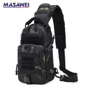 Masawei Compact Tactical Sling Bag Waterproof Outdoor Sports Crossbody <b>Backpack</b> for Men - Product Image 1