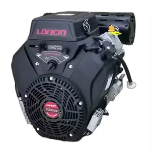 לונסיין 30 כ""ס מצב חדש דו צילינדר 4 פעימות מכונת שטיפה בלחץ גבוה ימית 764cc2v80FD מנועי מכונות חול התנעה חשמלית