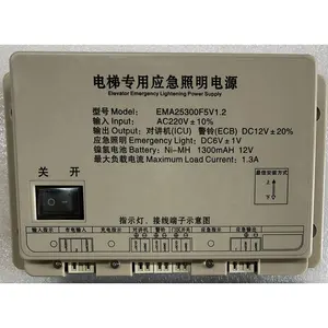 EMA25300F5 Elevator Emergency Power Supply Elevator Cabin Parts Light and Phone Power
