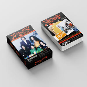 KPOP 55ชิ้น/กล่องหวานมินจิผมแดนิเอลล์โฟโต้การ์ดการ์ดโฟโต้การ์ดโลโม - Product Image 2