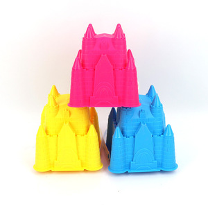 Sandcastle molde de areia, colorido, molde de plástico, brinquedos, castelo, praia, balde, crianças - Product Image 3