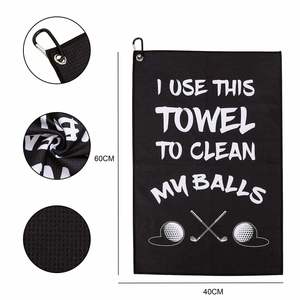 Toalla Deportiva de Golf de Microfibra con Diseño de Piña, Triple Pliegue, Engrosada, Esencial para Uso Promocional - Product Image 5