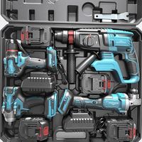Grande promotion : Offre exceptionnelle sur les kits d'outils électriques combinés 4-en-1 – Perceuses sans fil 18V, 20V, 21V avec batteries pour le bricolage et l'usage domestique