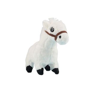 ของเล่นม้าสายรุ้งไฟฟ้าดีไซน์ใหม่ ตุ๊กตาขนนุ่มพิเศษ พร้อมซับในตาข่าย เดินได้ ขยับหางได้ ตุ๊กตาสัตว์เลี้ยงอิเล็กทรอนิกส์ - Product Image 1